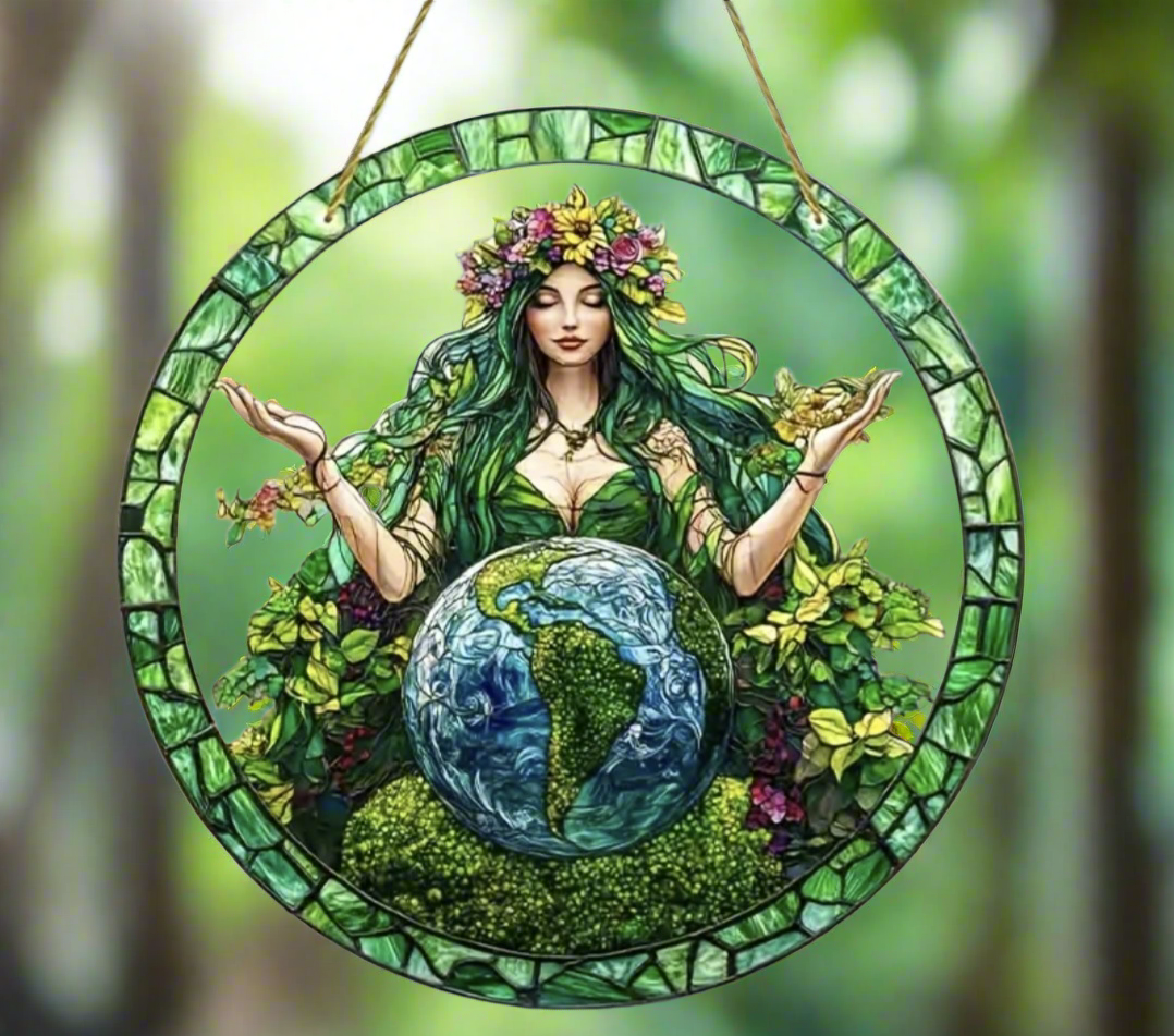RAAMDECORATIE mother earth