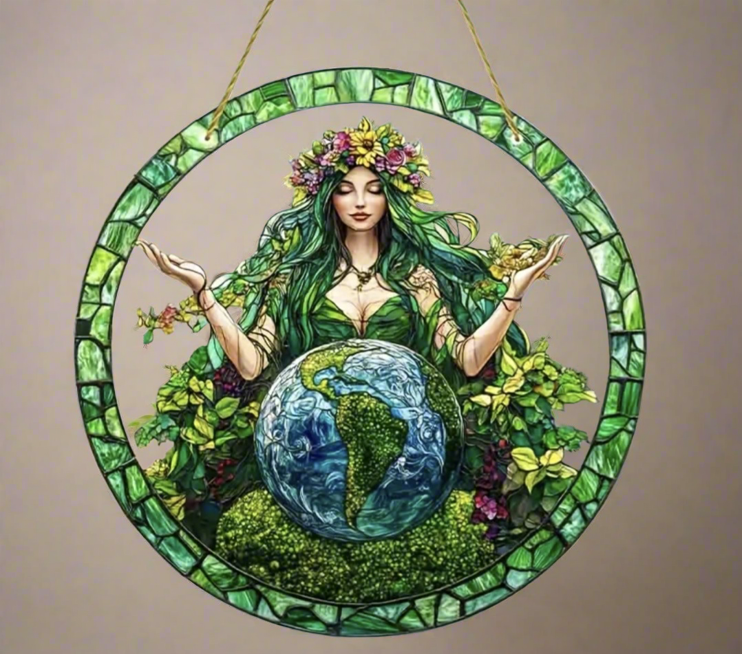 RAAMDECORATIE mother earth