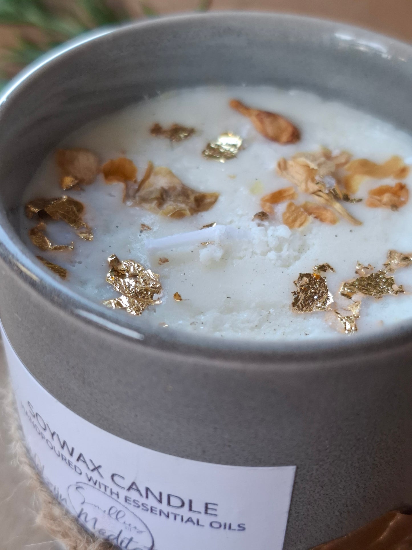 SOYWAX KAARS IN KERAMIEK